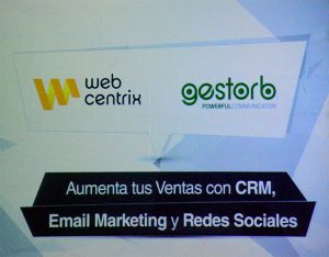 Placa de presentación Web Centrix y Gestor B