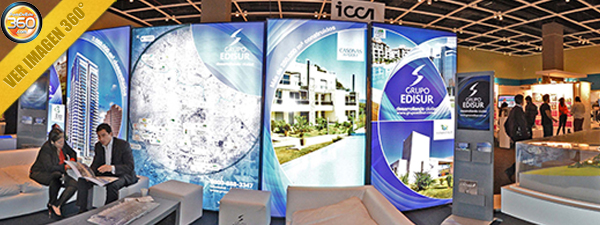 Stand de Edisur en la Expo Real Estate