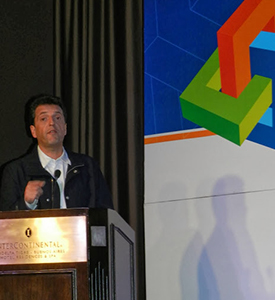 Sergio Massa, Intendente del Tirge en su disertación en SIT 2013