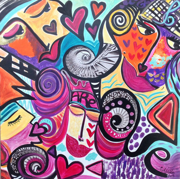 Pintura de la artista Pato Gil Villalobos