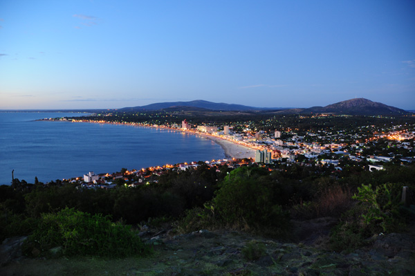 Bahía de Piriápolis, vista desde el Cerro San Antonio