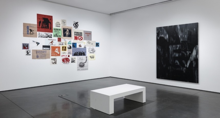 Propagandas políticas en la muestra The Revolution Will Not Be Gray, 2016. Foto: Tony Prikryl