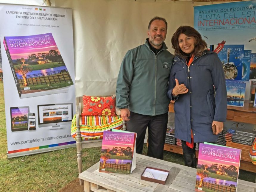 Daniel Miglino, Director de Ferretería La Ballena, junto Marisol Nicoletti, directora de Punta del Este Internacional.