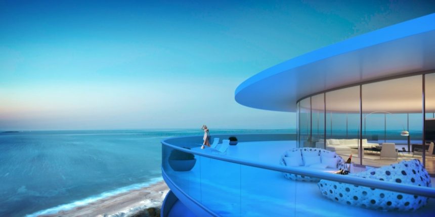 Cada dormitorio tiene espectaculares vistas frente al mar. 