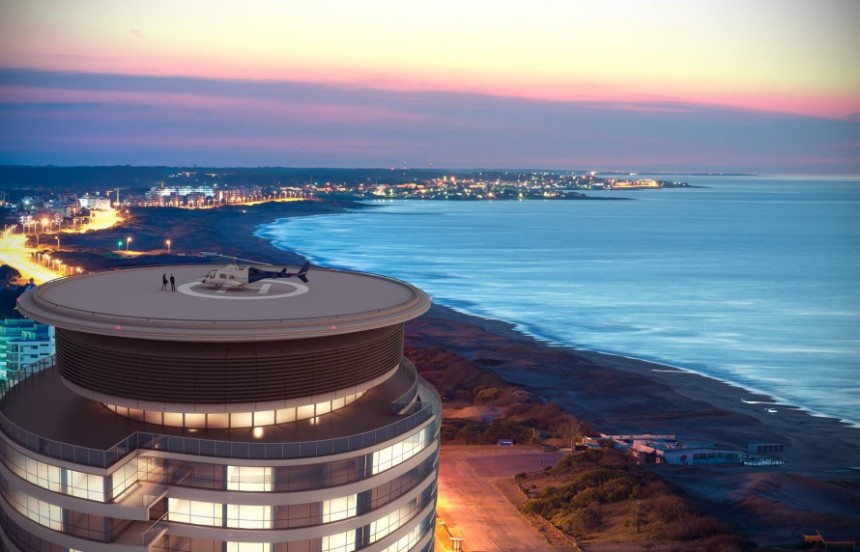 Trump Tower Punta del Este tendrá 26 pisos, 154 apartamentos y dos penthouses...