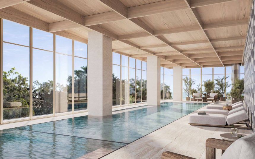 Piscinas interiores de torre SLS